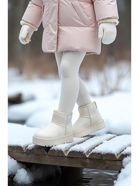 DARK SEER Snie C. Günlük Kız Çocuk Kürklü Bot Günlük Ayakkabı Sneaker 2025 - S000524104-19928