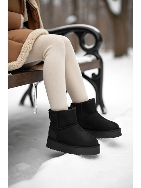 DARK SEER Snie C. Günlük Kız Çocuk Kürklü Bot Günlük Ayakkabı Sneaker 2025 - S000524104-19351