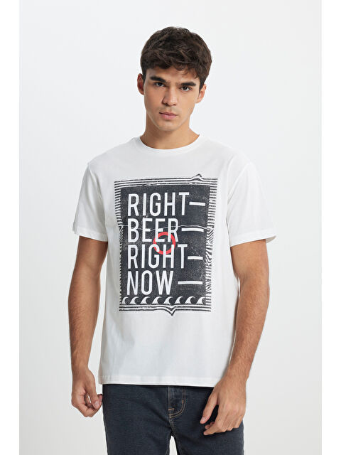 Lee Regular Fit Normal Kesim %100 Pamuk Bisiklet Yaka Tişört - S000470674-20063