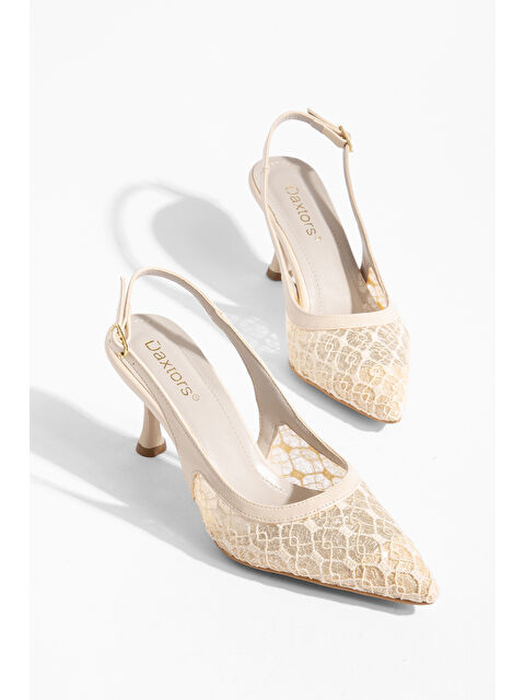 Daxtors D0144 Günlük Ortopedik Kadın Klasik Topuklu Ayakkabı