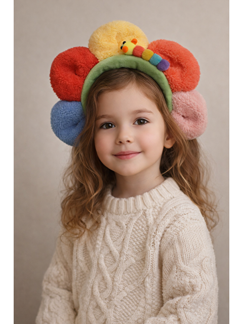 Katia And Bony Papatyalı Taç Desenli