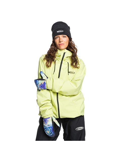 Quiksilver High In The Hood Jk Erkek Snowboard Ceketi - S000504963-27204