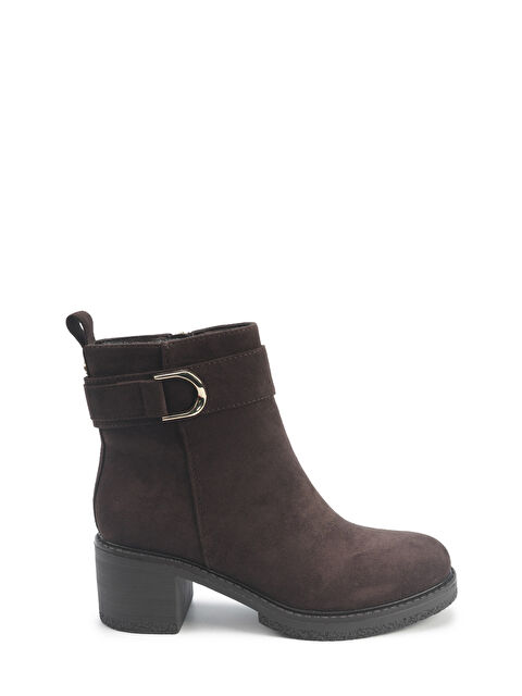 Polaris 326044.Z 5PR Kahverengi Kadın Topuklu Bot - S000465052-19413