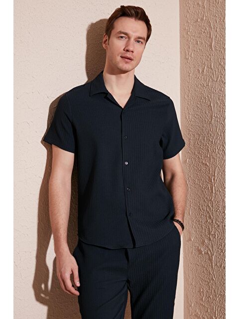 Buratti Apaş Yaka Kısa Kollu Regular Fit Gömlek CF24S117842 - S000142432-21164