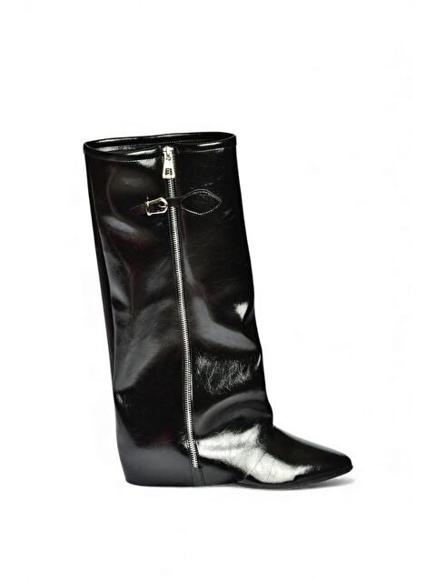 Fox Shoes Siyah Kadın Çizme V380526460 - S000492583-19351