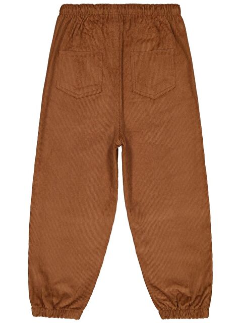 Civil Boys Bağcıklı Joger Kadife 6-9 Yaş Pantolon - Kahve 7-8 Yaş - S000484231-19413