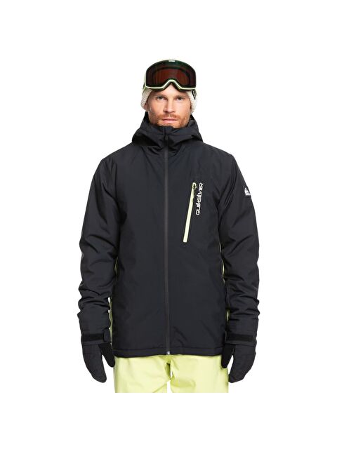 Quiksilver Mission Block Jk Erkek Yeşil Snowboard Kayak Montu - S000489896-19351