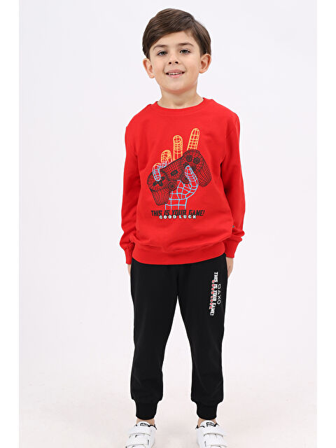 Toontoykids Erkek Çocuk Baskılı Eşofman Takım - S000374980-20045