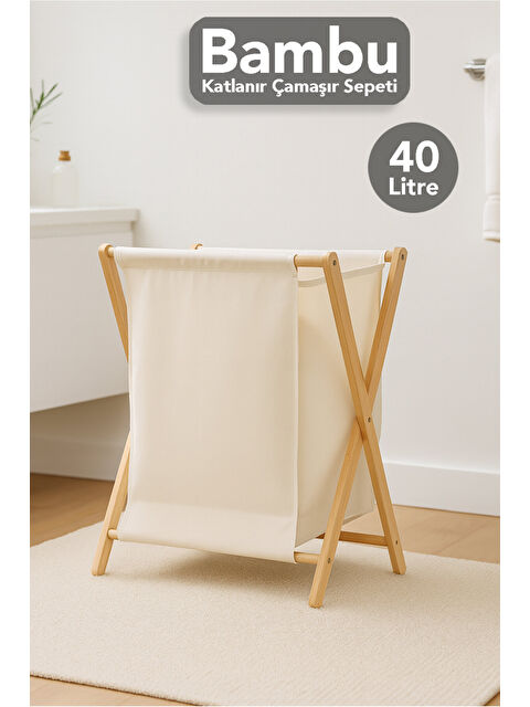 Meleni Home Kirli Çamaşır Sepeti 40 l