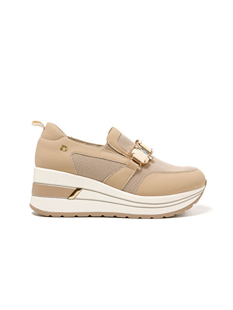 Donna Serena Kadın Sneaker 2L5548DM TOMAIA 5548DM Beige Platino