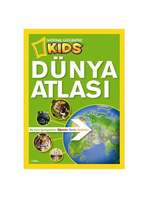 Beta Kids National Geographic Dünya Atlası Komisyon Beta Yayınları - S000338981-10231