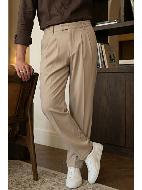 Livio Ferri Baluga Extra Baggy Erkek Kumaş Pantolon