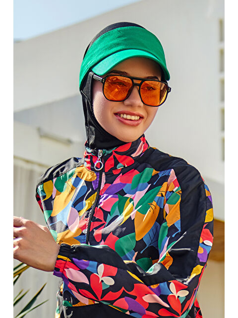 Remsa Mayo Ayarlanabilir Vizör Tenisçi Golf Şapka Güneş Koruyucu Siperlik RŞ-109 Yeşil - S000443010-18194