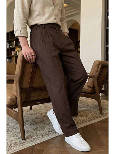 Livio Ferri Baluga Extra Baggy Erkek Kumaş Pantolon