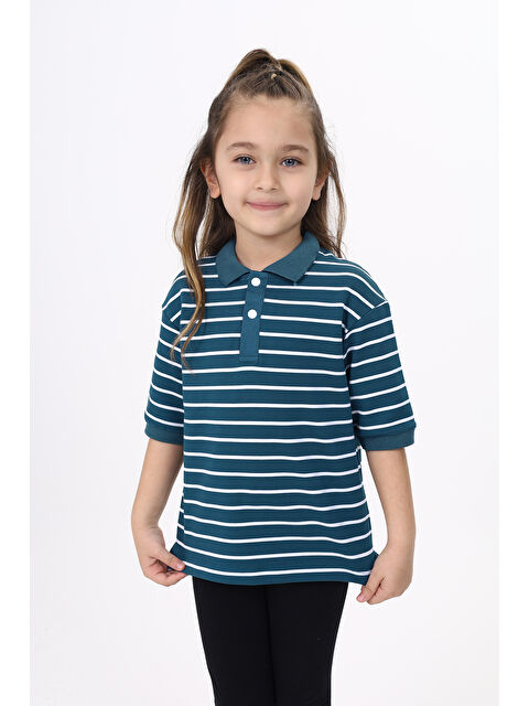 Toontoykids Unisex Çocuk Çizgili Tişört - S000374981-37399