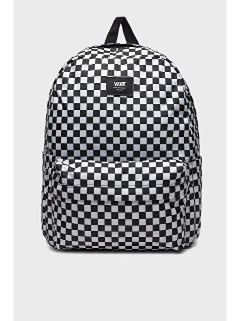 Vans Old Skool Kareli Fermuarlı Unisex Sırt Çantası VN000H4XY281 - S000303414-37424