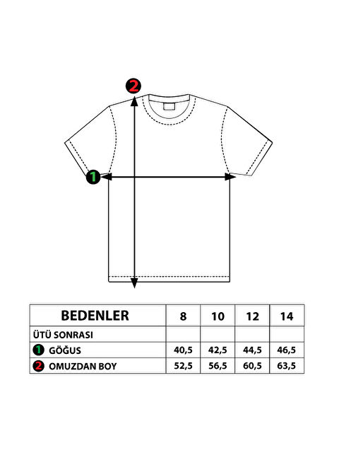Toontoykids Erkek Çocuk Neon Renkli Baskılı Tişört - S000417890-20072
