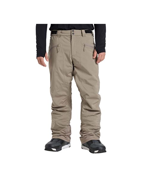 Quiksilver Boundry Pt Erkek Bej Snowboard Pantolonu - S000489909-25636