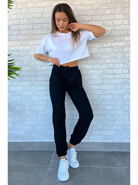 Gülseli Paça Lastikli Kadın Jogger Eşofman Altı - S000290571-19351