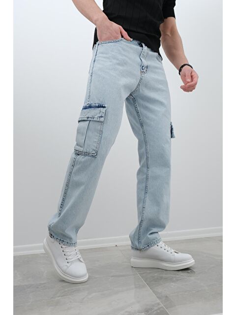 Oksit Cio 1250 Komando Baggy Fit h Kargo jean Pantolon - S000144344-17437