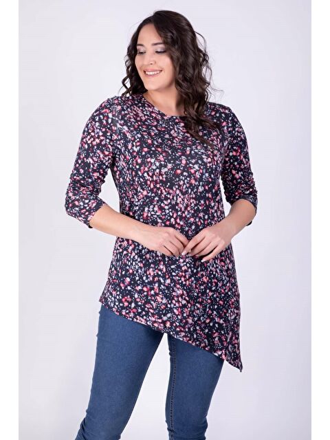 Mylinemoda Örme Asimetrik Tunik - S000239040-21164