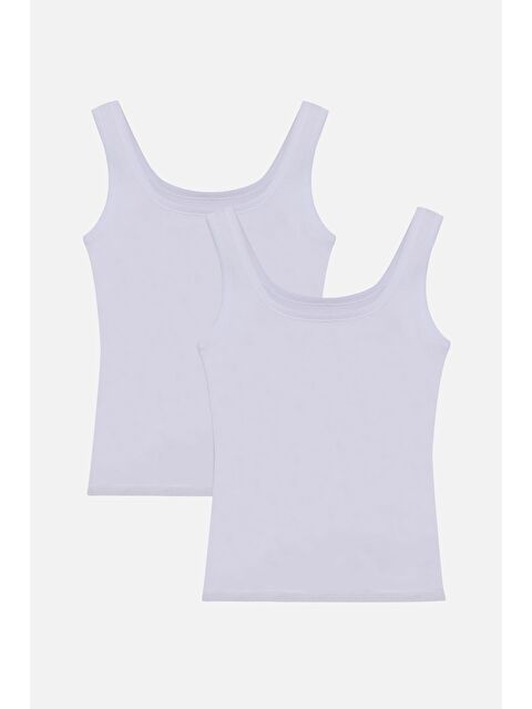 Koza İç Giyim Kadın 2 li Kalın Askılı Elastanlı Atlet - S000307717-20063