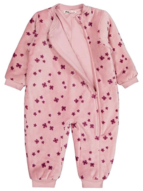 Civil Girls Çiçekler Empirme 60 Gr 2-5 Yaş Uyku Tulumu - S000467917-20028