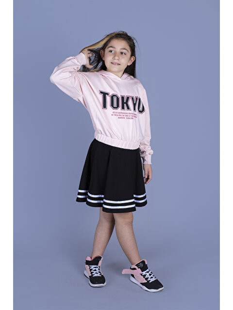 Toontoykids Kız Çocuk Baskılı Etekli Takım - S000254297-7152