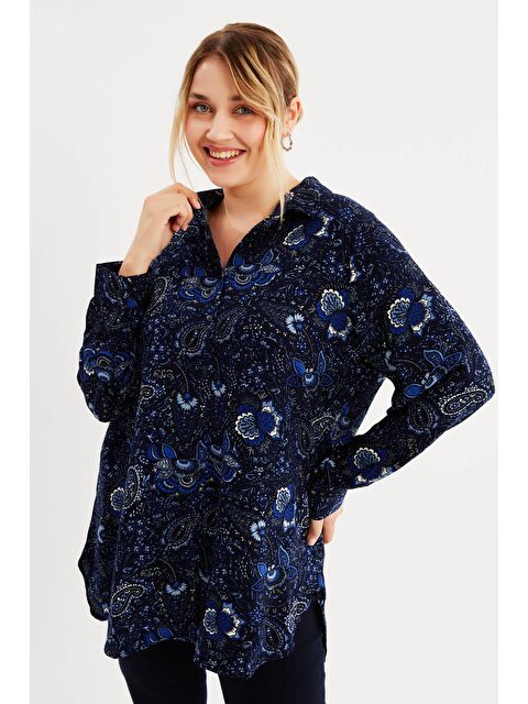 Mylinemoda Uzun Kollu Gömlek Tunik - S000239056-21164