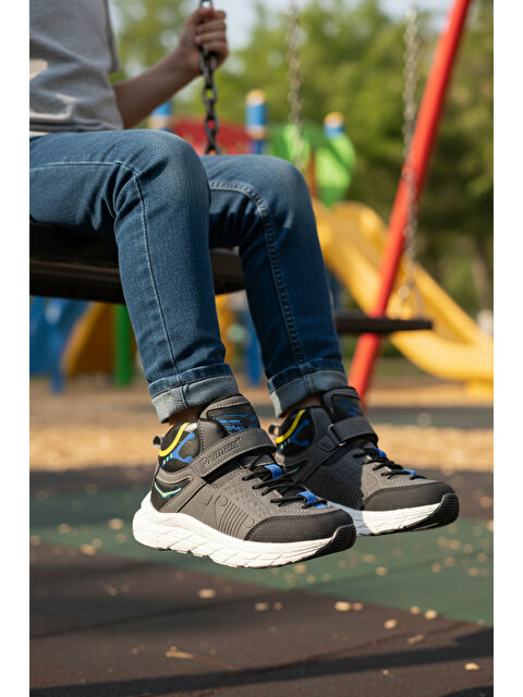 Ayakmod Füme Cırtlı Kaymaz Taban Erkek Çocuk Bot 1973 F - S000493405-33408