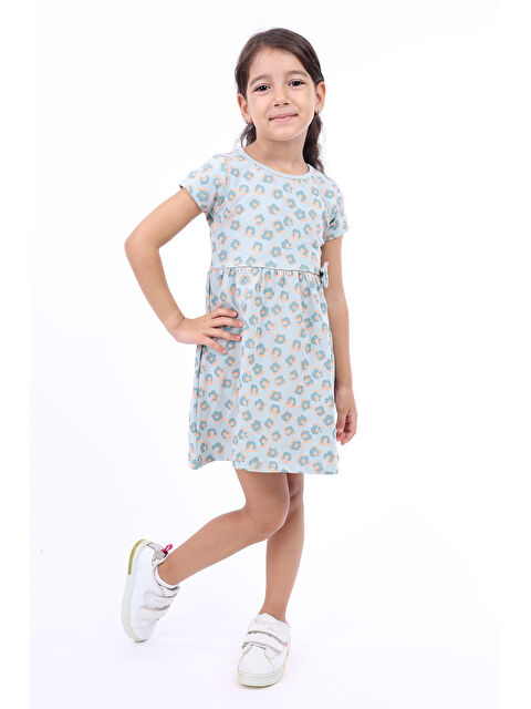 Toontoykids Kız Çocuk Baskılı Elbise - S000267977-18194