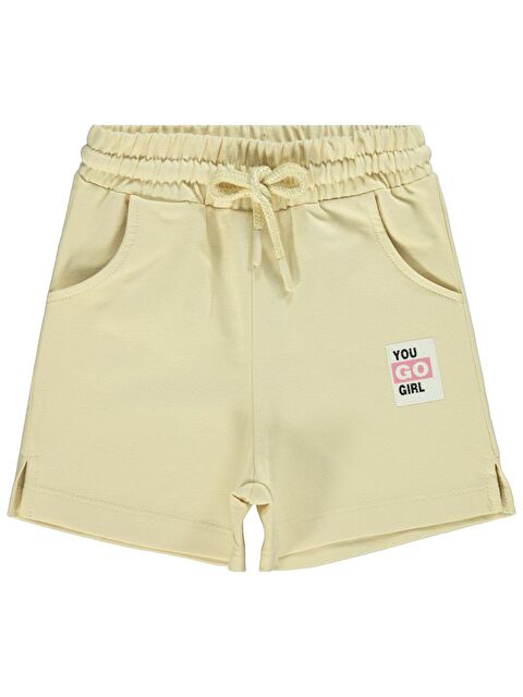 Civil Girls Basic 2-5 Yaş Şort - Sarı 2-3 Yaş - S000520561-20072