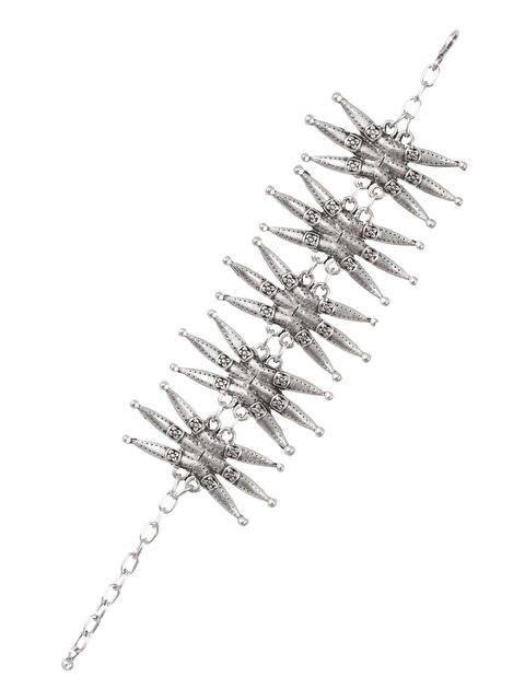 Labalaba Kadın Antik Gümüş Kaplama Bohem Kol Aksesuarı&bileklik - S000496919-18105