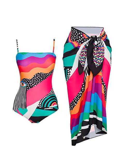 Sailor Moda Pareolu Straplez Mayo - S000155530-23173