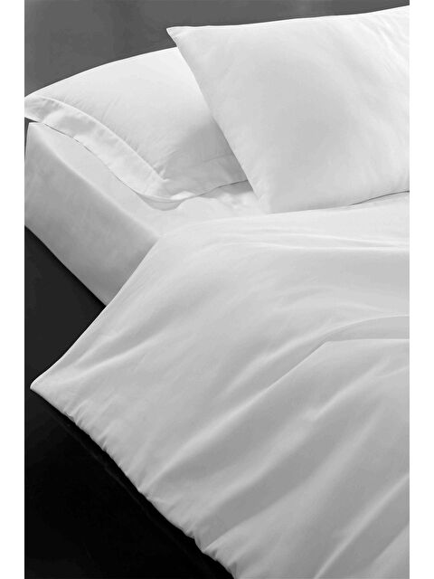 Varol Fors Serisi Otel Çarşafı 180x280 Beyaz Kırmızı - S000383057-20063