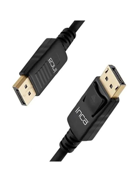Inca IDPD-02TXA Display Port to Display Port 4K Altın Uçlu V2.0 2 Metre Kablo - S000295524-19351