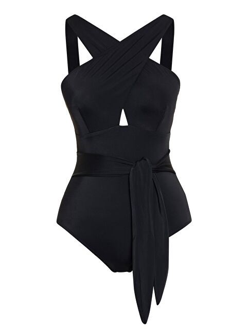 Sailor Moda Kemerli Çapraz Mayo - S000155535-19351