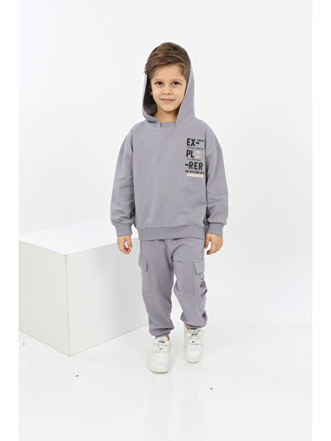 Toontoykids Erkek Çocuk ExPloRer Baskılı Eşofman Takım - S000417116-20600
