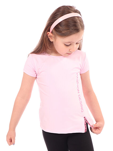 Toontoykids Kız Bebek Passion Desing Baskılı Tişört