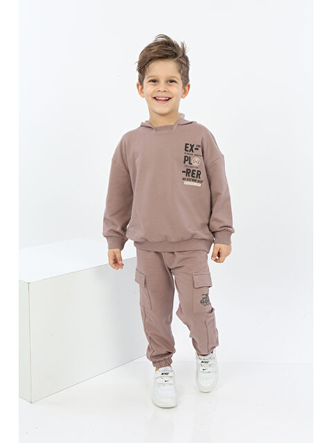 Toontoykids Erkek Çocuk ExPloRer Baskılı Eşofman Takım - S000417116-19413