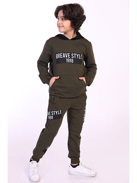 Toontoykids Erkek Çocuk Breave Style 1998 Baskılı Eşofman Takım - S000417117-18547