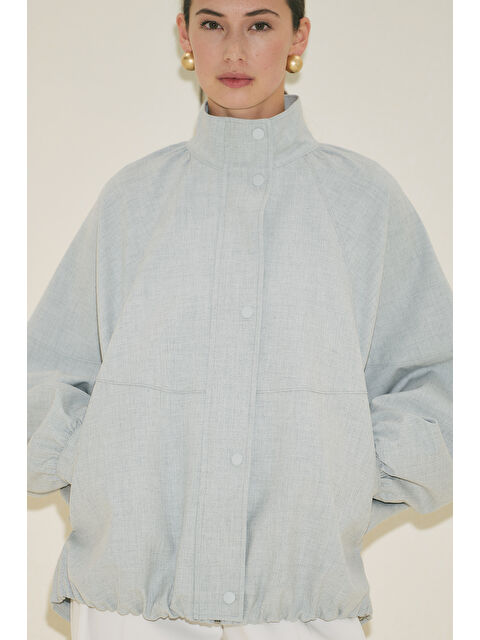 Manuka Premıum Bomber Ceket Mavi - S000529540-17234