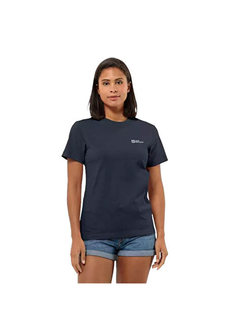 Jack Wolfskin Essential T Kadın Turuncu Tişört - S000489916-21164