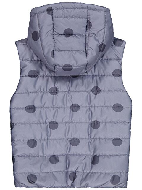 Civil Girls Puan Baskılı 6-9 Yaş Yelek - Gri 8-9 Yaş - S000483663-29666