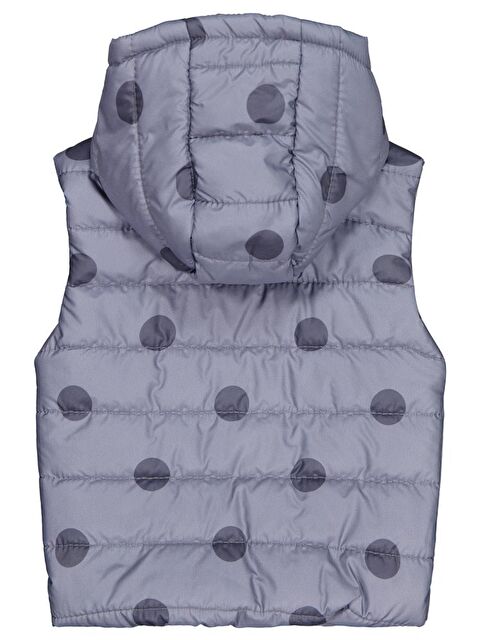 Civil Girls Puan Baskılı 2-5 Yaş Yelek - Gri 3-4 Yaş - S000483596-29666