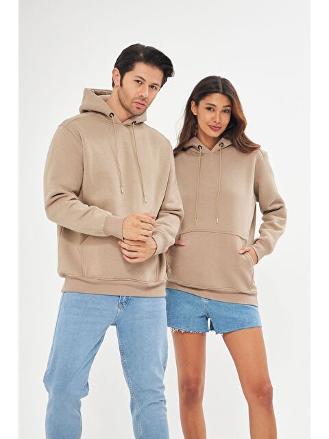 Comstar Unisex Oversize Kanguru Cepli Sweatshirt