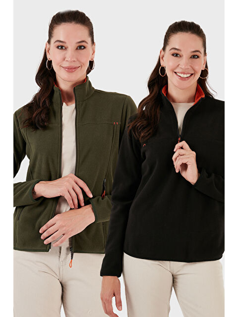 Lela Slim Fit Yumuşak Dokulu Anti-Pilling Tüylenme Yapmayan 2'li Paket Polar 590700200S2 - S000463890-37432