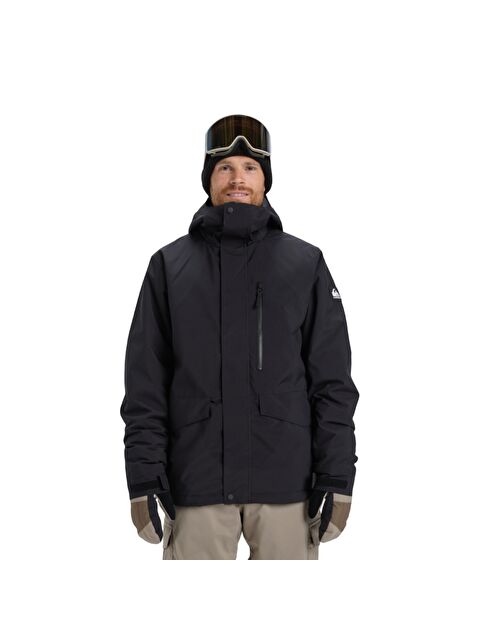 Quiksilver Mission Solid Jk Erkek Siyah Snowboard Kayak Montu - S000489917-19351