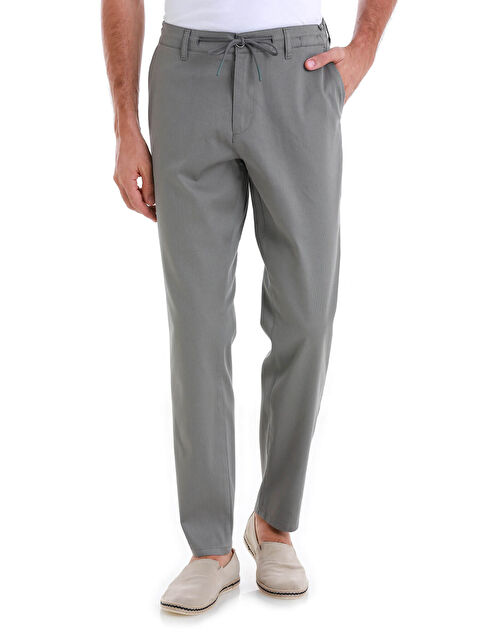 Hatemoğlu Yeşil Dinamik Fit Düz Yandan Cepli Jogger Pantolon - S000289409-18194