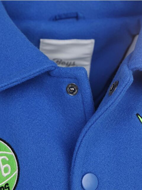 Civil Boys 1986 Dinozor Armalı 2-5 Yaş Ceket - Mavi 2-3 Yaş - S000483731-23710